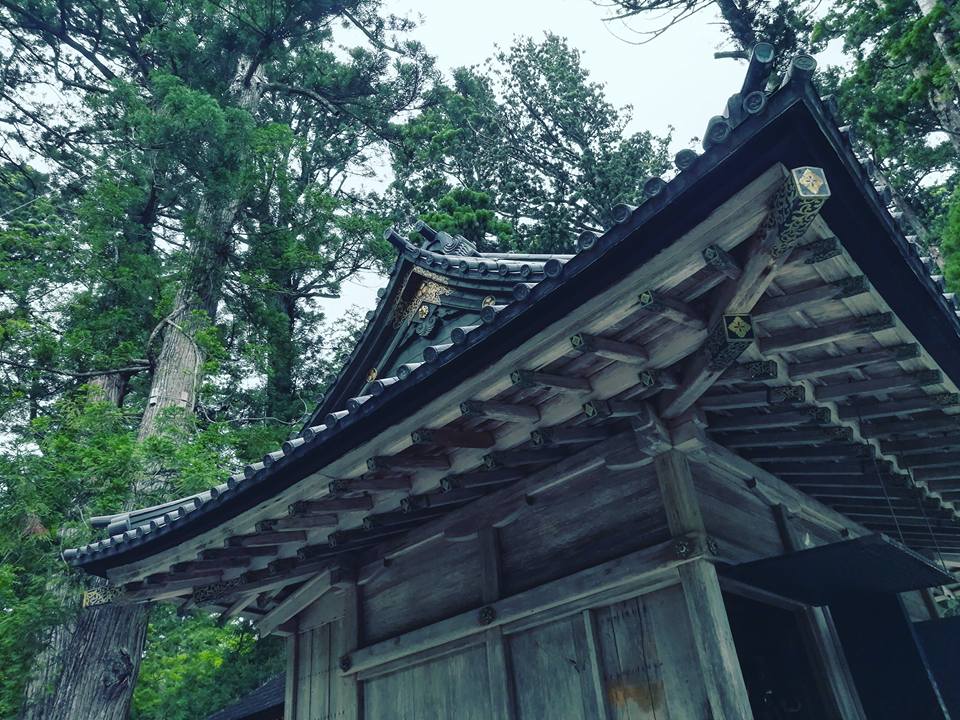 L'un des sanctuaires Shinto de la région.